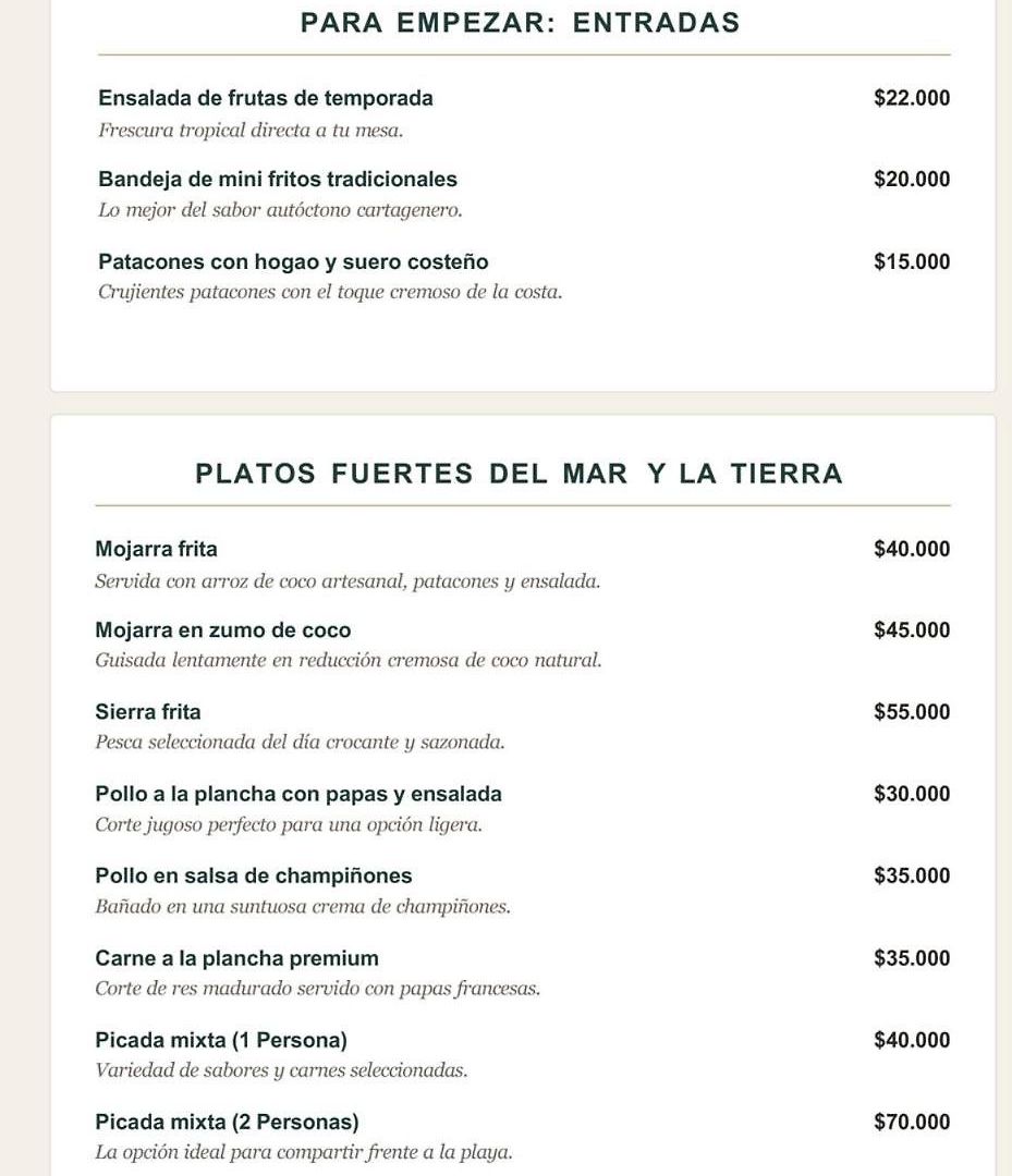 Hotel Eco Oasis Del Mar Cartagena